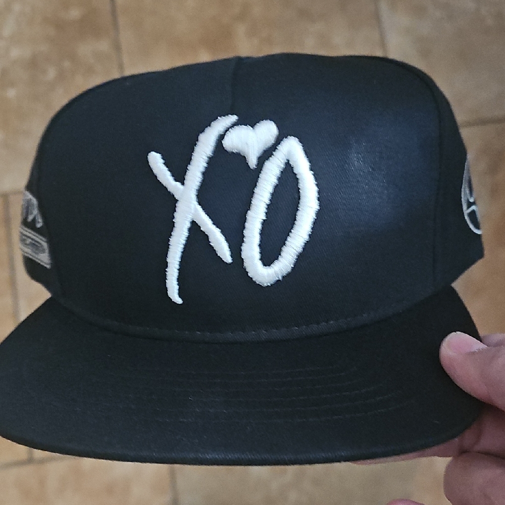 Black XO Logo Cap